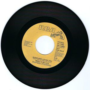 Mary K Miller 45 RPM - Guess Who Loves You - RCA Victor Promo VG+ Country '79